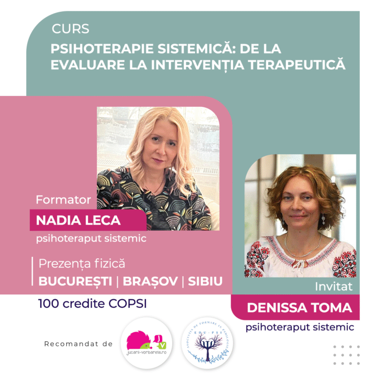 Psihoterapie sistemică: de la Evaluare la Intervenția Terapeutică
