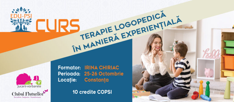 Terapie logopedică în manieră experiențială