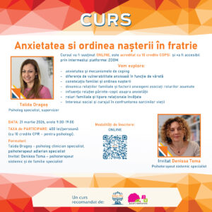 Anxietatea și ordinea nașterii în fratrie