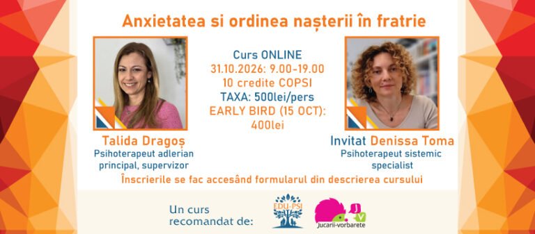 Anxietatea și ordinea nașterii în fratrie